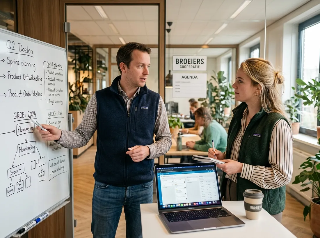 Inventica in gesprek over groei en koppelingen bij een MKB-bedrijf